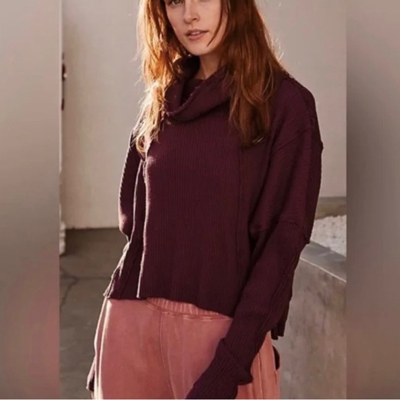 Free People Juicy Long Sleeve Tunic Top - Picture 1 of 5